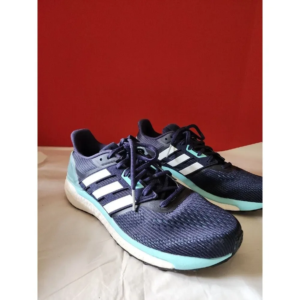 Adidas Supernova Boost Athletic Running Shoes Blue Men's Size 11